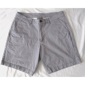 Bearbottom Shorts Men Streetwear Minimalist Preppy Gray Sz 32 Inseam 8" (MP459)